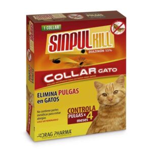 Sinpul Kill Collar Antiparasitario Para Gatos Antipulgas