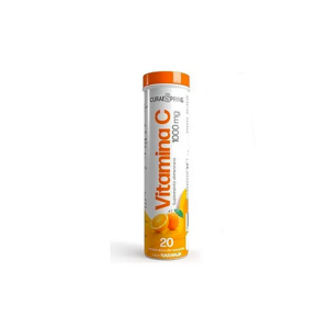 Vitamina c 1000 mg x 20 comp eferv curaespring (g)